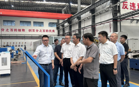 省總工會黨組書記、常務副主席呂志良調(diào)研杭機股份